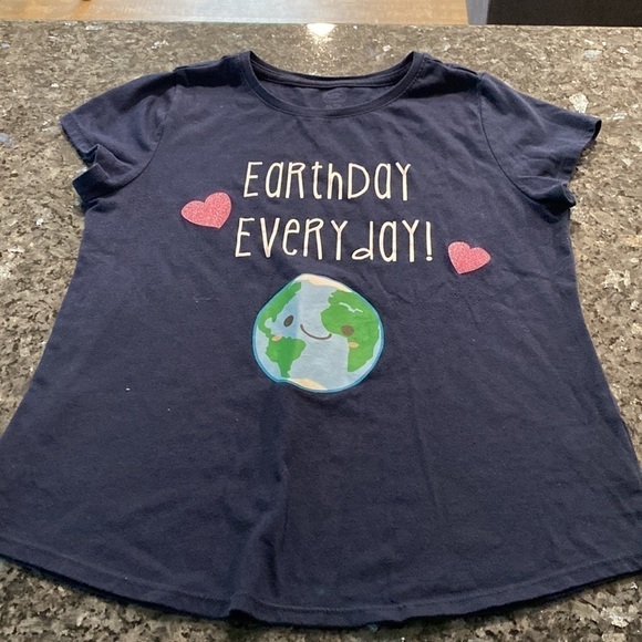 Wonder Nation Big Girls Graphic Heart Dress + Long&Short Sleeve Tees bundle - Picture 6 of 11